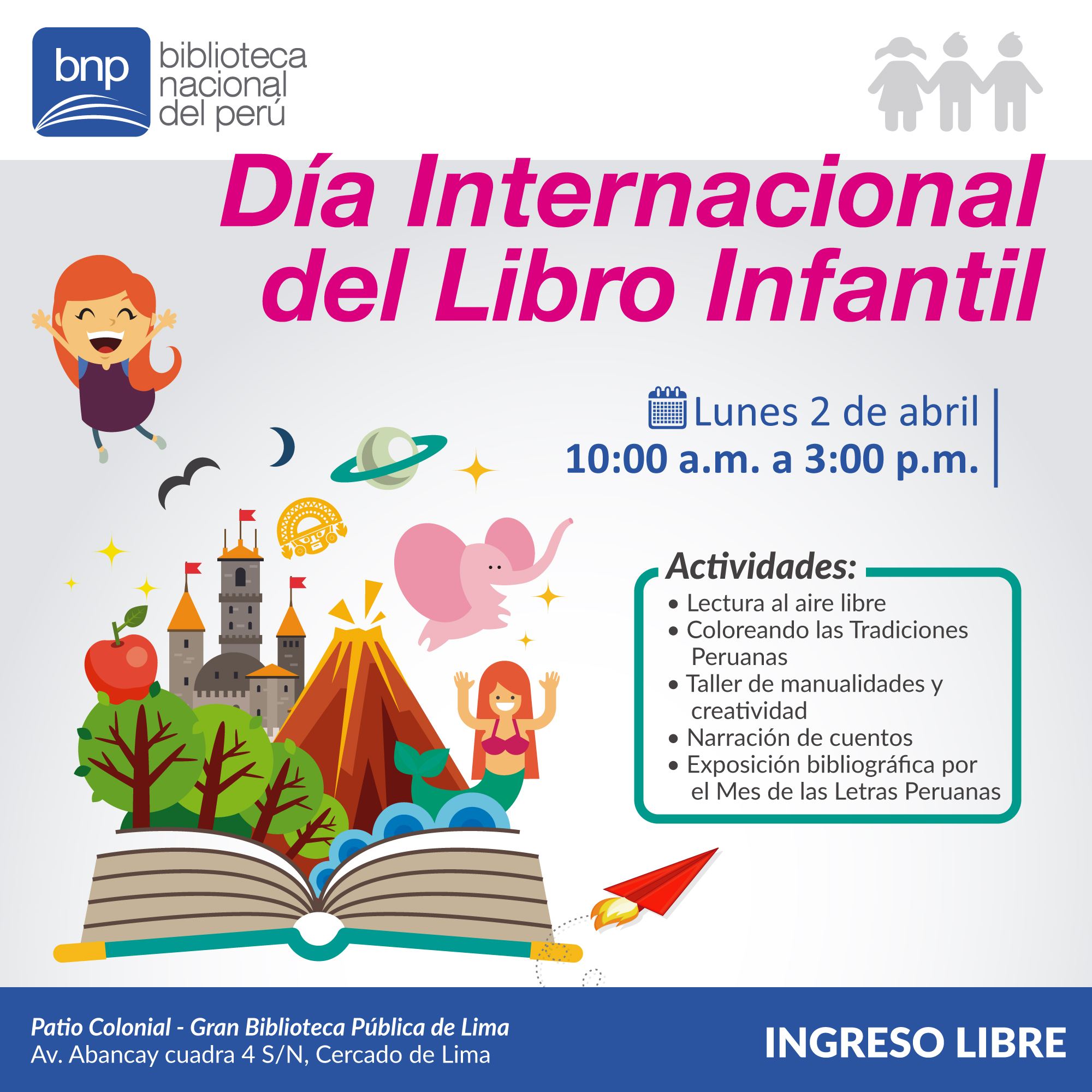 Día Internacional del Libro Infantil.